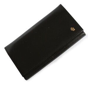 Castelijn & Beerens Wallet Class Collection Frame Purse Black Leather